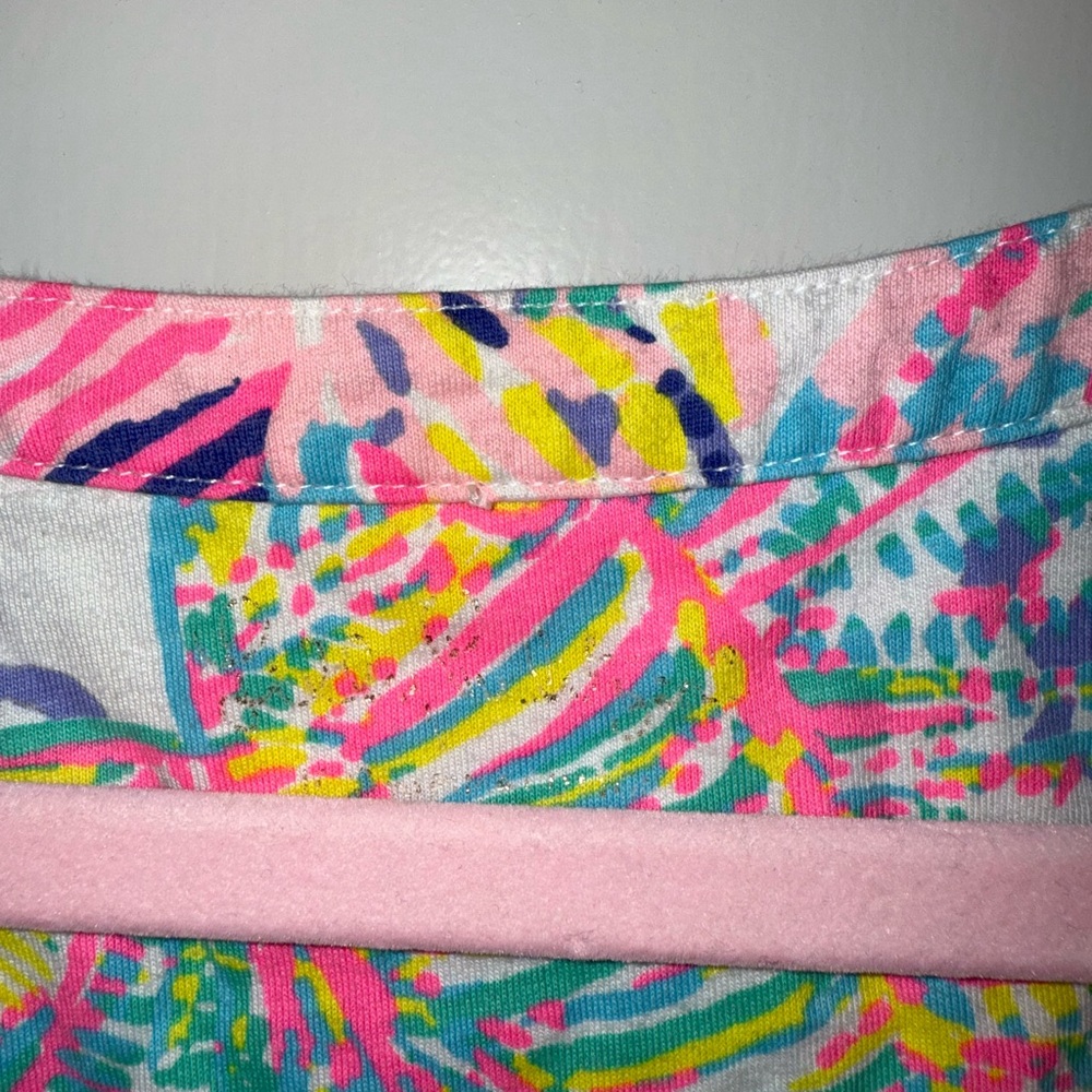Lilly Pulitzer Roar Of The Sea Ali Dress Long Sleeve Dress with V-Neck - Picture 5 of 7